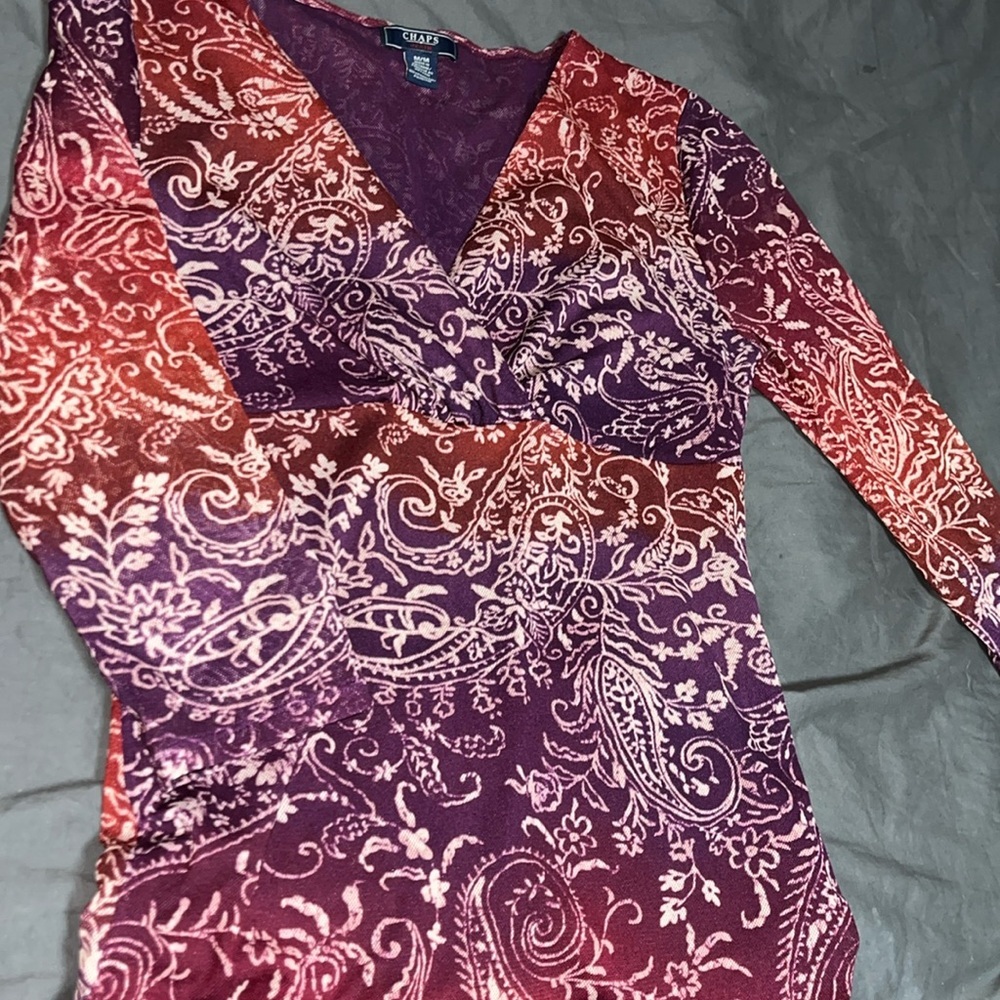 Chaps vintage top